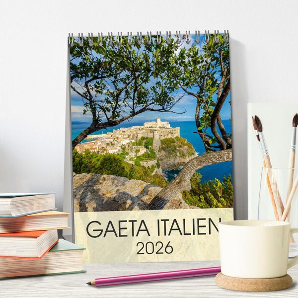 Produktbild: Gaeta Italien (Tischkalender 2026 DIN A5 hoch), CALVENDO Monatskalender
