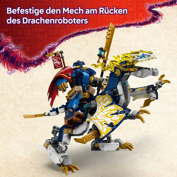 Produktbild: LEGO NINJAGO Rogues Mech-Drachenreiter - Drachen-Spielzeug - 71843