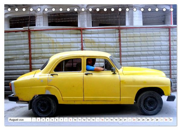 Produktbild: SIMCA ARONDE - Frankreichs Schwalbe (Tischkalender 2026 DIN A5 quer), CALVENDO Monatskalender