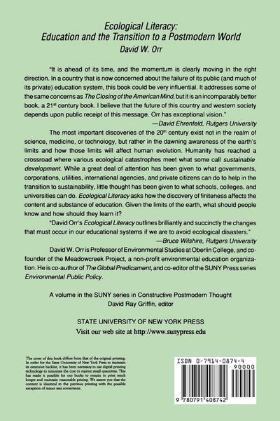 Produktbild: Ecological Literacy