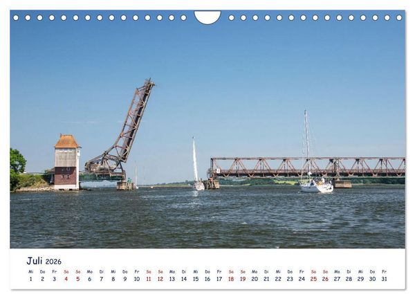 Produktbild: Maritime Schlei (Wandkalender 2026 DIN A4 quer), CALVENDO Monatskalender