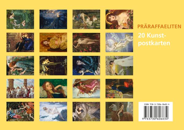 Produktbild: Postkartenbuch Pr&auml;raffaeliten
