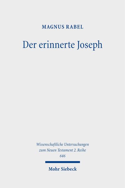 Produktbild: Der erinnerte Joseph