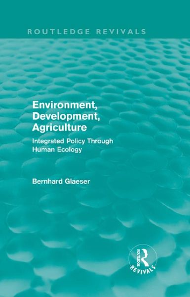 Produktbild: Environment, Development, Agriculture
