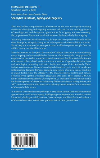 Produktbild: Senolytics in Disease, Ageing and Longevity