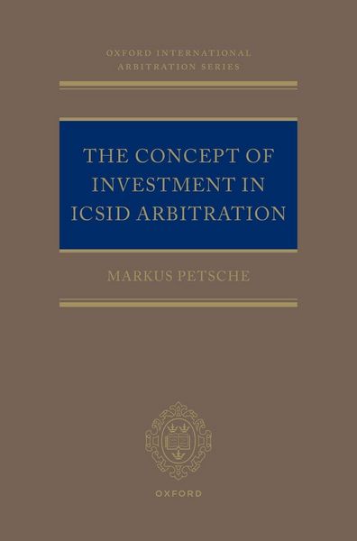 Produktbild: Concept of Investment in ICSID Arbitration