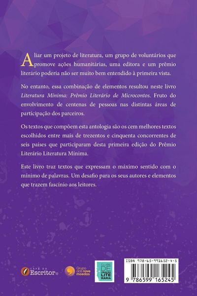Produktbild: Literatura M&iacute;nima - Pr&ecirc;mio Liter&aacute;rio de Microcontos