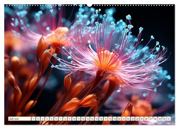 Produktbild: Wunderwelt Mikrokosmos (Wandkalender 2026 DIN A2 quer), CALVENDO Monatskalender