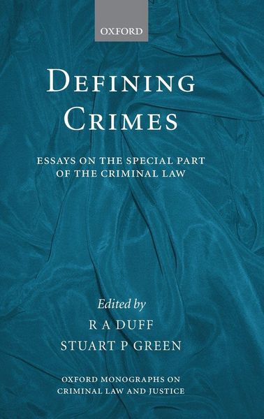 Produktbild: Defining Crimes