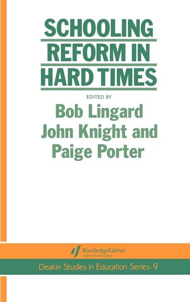 Produktbild: Schooling Reform In Hard Times