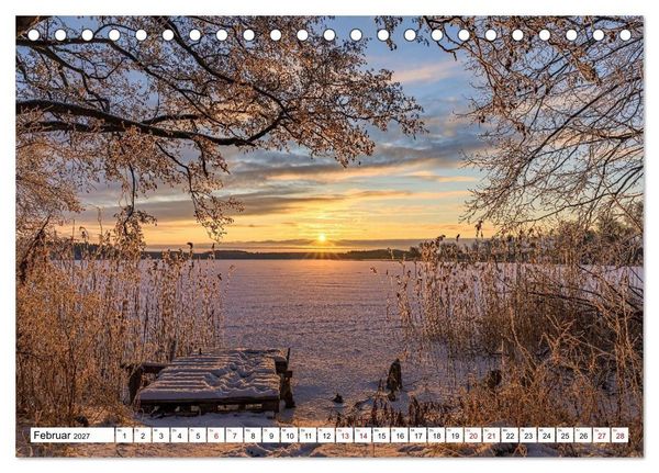Produktbild: Magische Stimmungen in Mecklenburg-Vorpommern (Tischkalender 2027 DIN A5 quer), CALVENDO Monatskalender