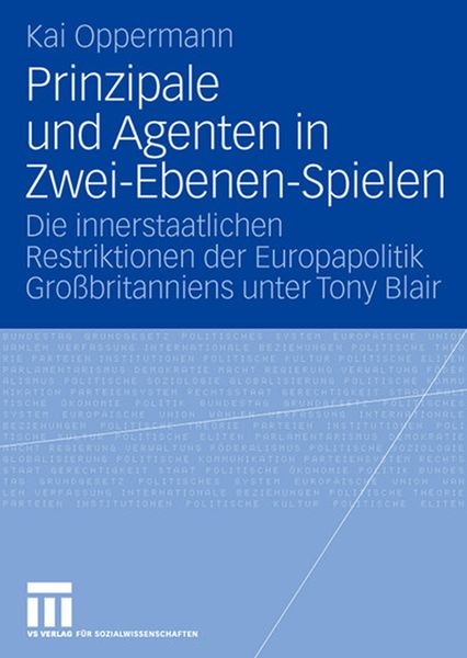 Produktbild: Prinzipale und Agenten in Zwei-Ebenen-Spielen