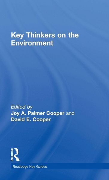 Produktbild: Key Thinkers on the Environment