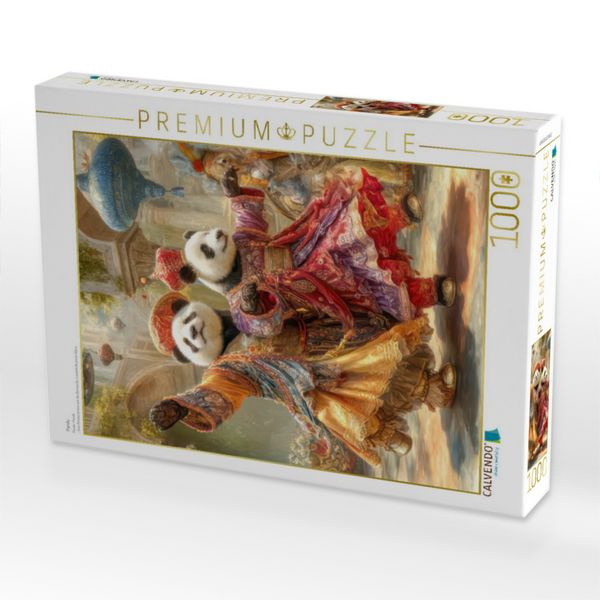 Produktbild: CALVENDO Puzzle Panda | 1000 Teile Lege-Gr&ouml;&szlig;e 64x48cm Foto-Puzzle f&uuml;r gl&uuml;ckliche Stunden