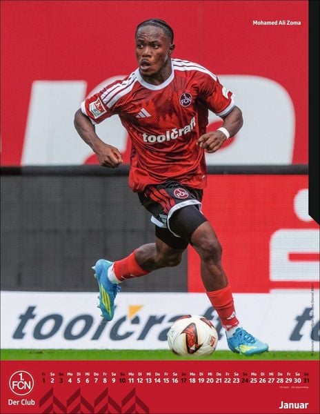 Produktbild: 1. FC N&uuml;rnberg Posterkalender 2027