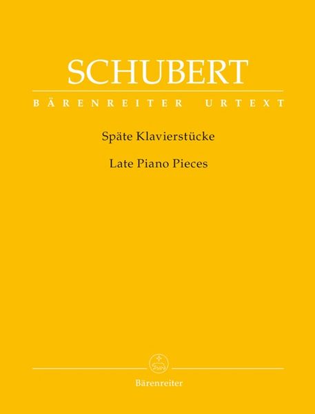 Produktbild: Sp&auml;te Klavierst&uuml;cke