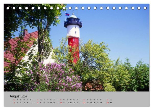 Produktbild: Ostfriesland an der Nordseek&uuml;ste (Tischkalender 2026 DIN A5 quer), CALVENDO Monatskalender