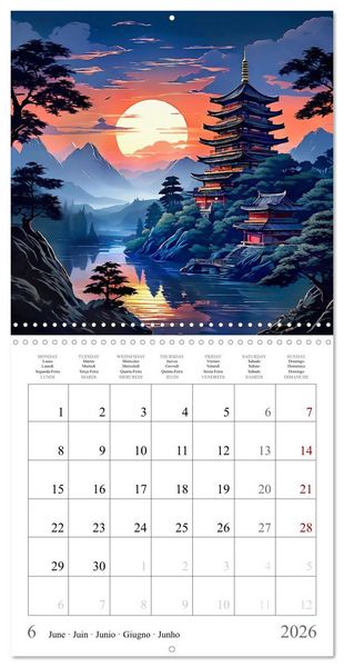 Produktbild: China - Magical Landscapes (Wall Calendar 2026 12 &times; 12 Inch) CALVENDO 12 Month Wall Calendar