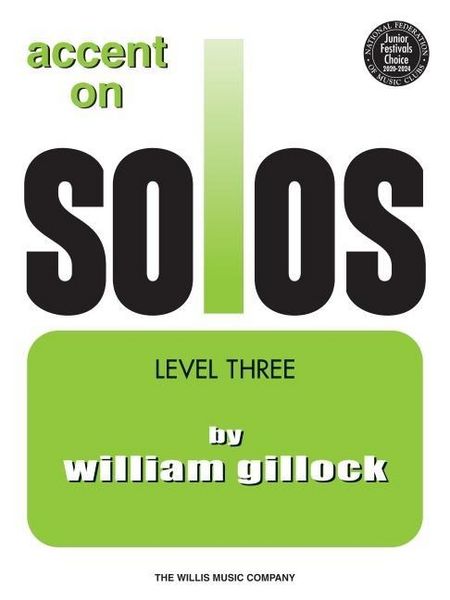 Produktbild: Accent on Solos Book 3