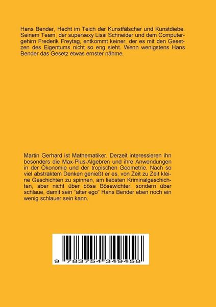 Produktbild: Mein Name ist Bender, Hans Bender