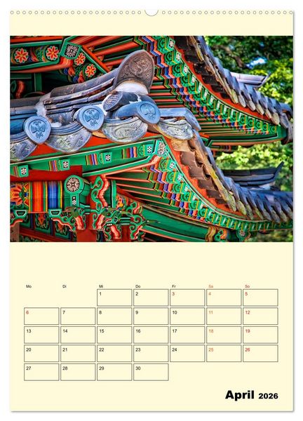Produktbild: S&uuml;dkorea - Tradition und Hightech (hochwertiger Premium Wandkalender 2026 DIN A2 hoch), Kunstdruck in Hochglanz