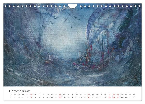 Produktbild: Die Atmosph&auml;re des Impressionismus (Wandkalender 2026 DIN A4 quer), CALVENDO Monatskalender