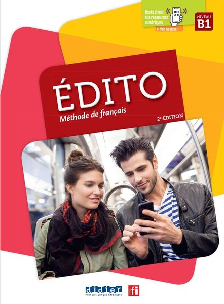 Produktbild: Edito m&eacute;thode de fran&ccedil;ais B1
