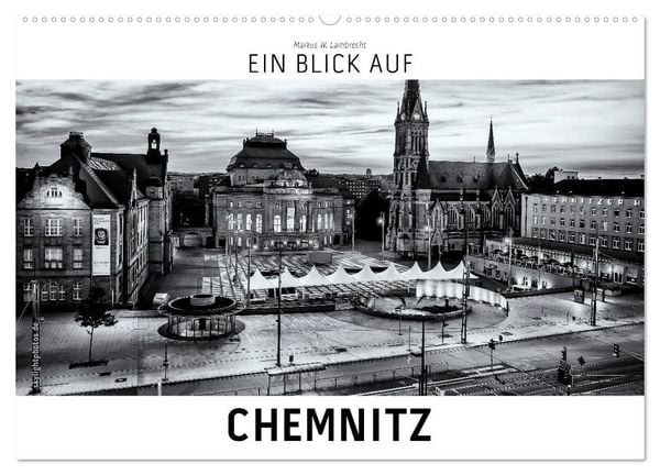 Produktbild: Ein Blick auf Chemnitz (Wandkalender 2026 DIN A2 quer), CALVENDO Monatskalender