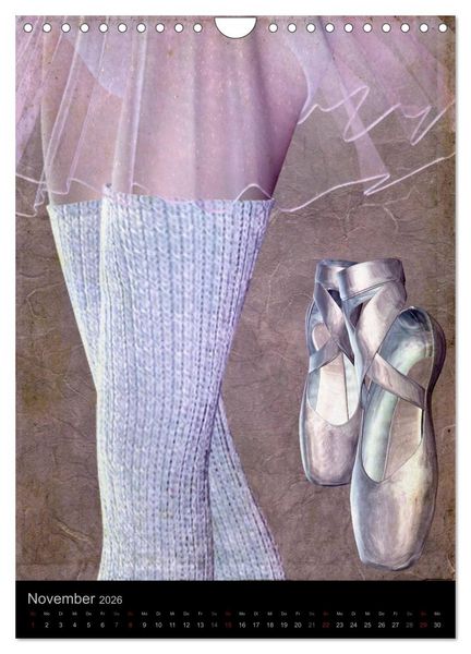 Produktbild: Ballerina Collection (Wandkalender 2026 DIN A4 hoch), CALVENDO Monatskalender