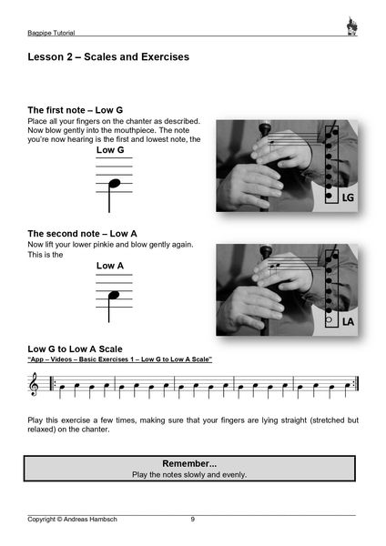 Produktbild: Bagpipe Tutorial incl. app cooperation