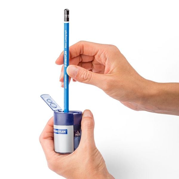 Produktbild: STAEDTLER Doppelspitzdose rund