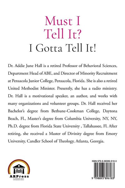 Produktbild: Must I Tell It? I Gotta Tell It!