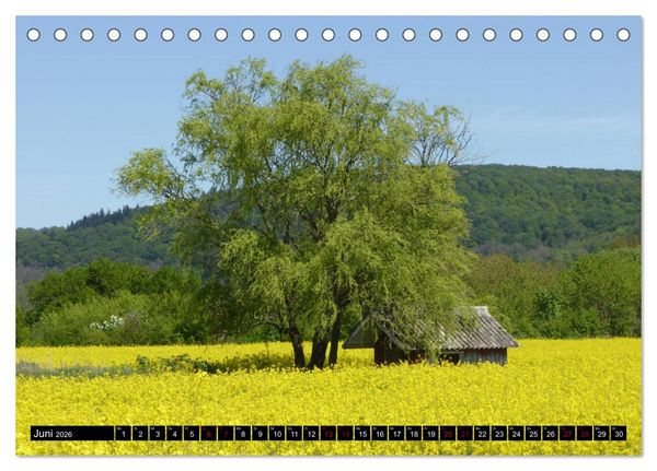Produktbild: Badisch sympathisch Weingarten (Tischkalender 2026 DIN A5 quer), CALVENDO Monatskalender