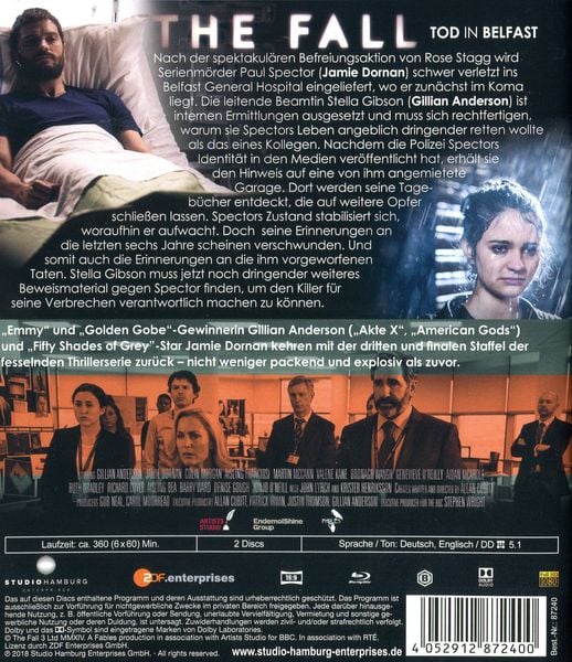 Produktbild: The Fall - Tod in Belfast / Staffel 3 [2 BRs]