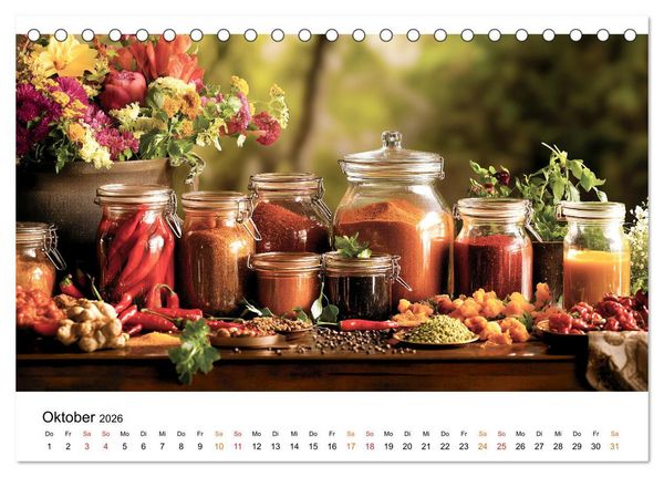 Produktbild: K&uuml;chenkalender Glaswerk (Tischkalender 2026 DIN A5 quer), CALVENDO Monatskalender