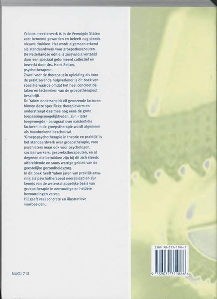 Produktbild: Groepspsychotherapie in theorie en praktijk