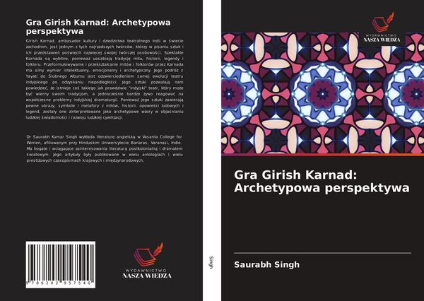 Produktbild: Gra Girish Karnad: Archetypowa perspektywa