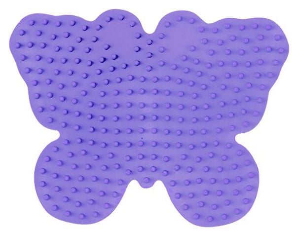 Produktbild: HAMA Stiftplatten Schmetterling, Farbe: Pastellflieder