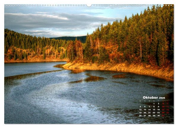 Produktbild: Bilder aus dem sch&ouml;nen Harz (hochwertiger Premium Wandkalender 2026 DIN A2 quer), Kunstdruck in Hochglanz