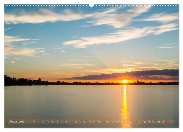 Produktbild: Farbenfroh Bodensee (hochwertiger Premium Wandkalender 2026 DIN A2 quer), Kunstdruck in Hochglanz