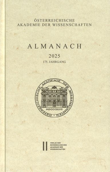 Produktbild: Almanach, 175. Jahrgang (2025)