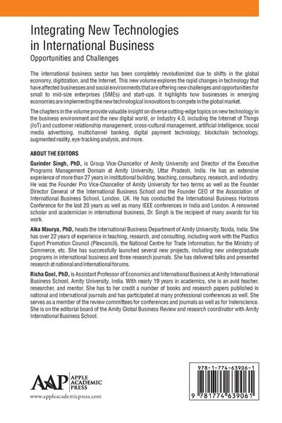 Produktbild: Integrating New Technologies in International Business