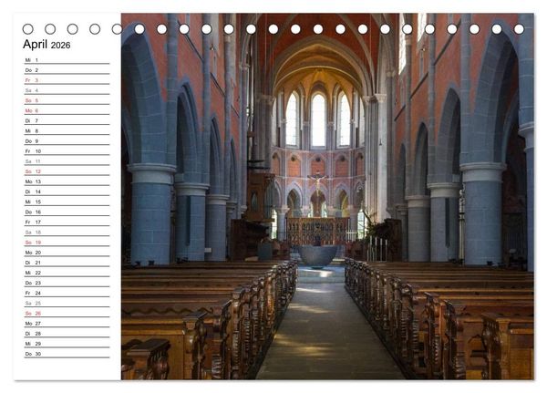 Produktbild: Der Westerwald (Tischkalender 2026 DIN A5 quer), CALVENDO Monatskalender