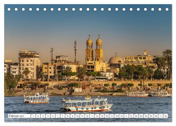Produktbild: &Auml;gypten - Nordafrika (Tischkalender 2027 DIN A5 quer), CALVENDO Monatskalender