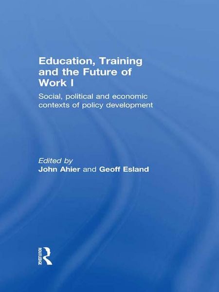 Produktbild: Education, Training and the Future of Work I