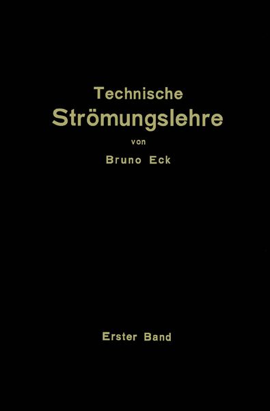 Produktbild: Einf&uuml;hrung in die technische Str&ouml;mungslehre