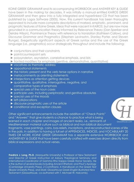 Produktbild: Koine Greek Grammar