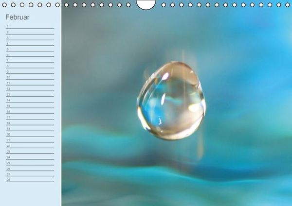 Produktbild: Geburtstagskalender "Wasser-Spiele" (Wandkalender immerw&auml;hrend DIN A4 quer)