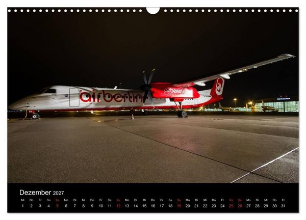 Produktbild: Flugzeuge bei Nacht (Wandkalender 2027 DIN A3 quer), CALVENDO Monatskalender