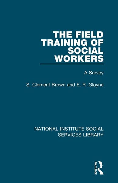 Produktbild: The Field Training of Social Workers
